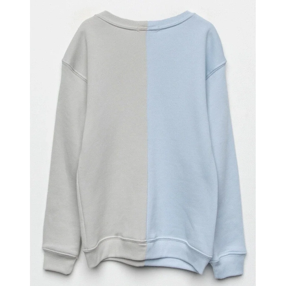 Full Tilt Spliced Girls Crewneck Sweatshirt XS New in Package Boston Connecticut